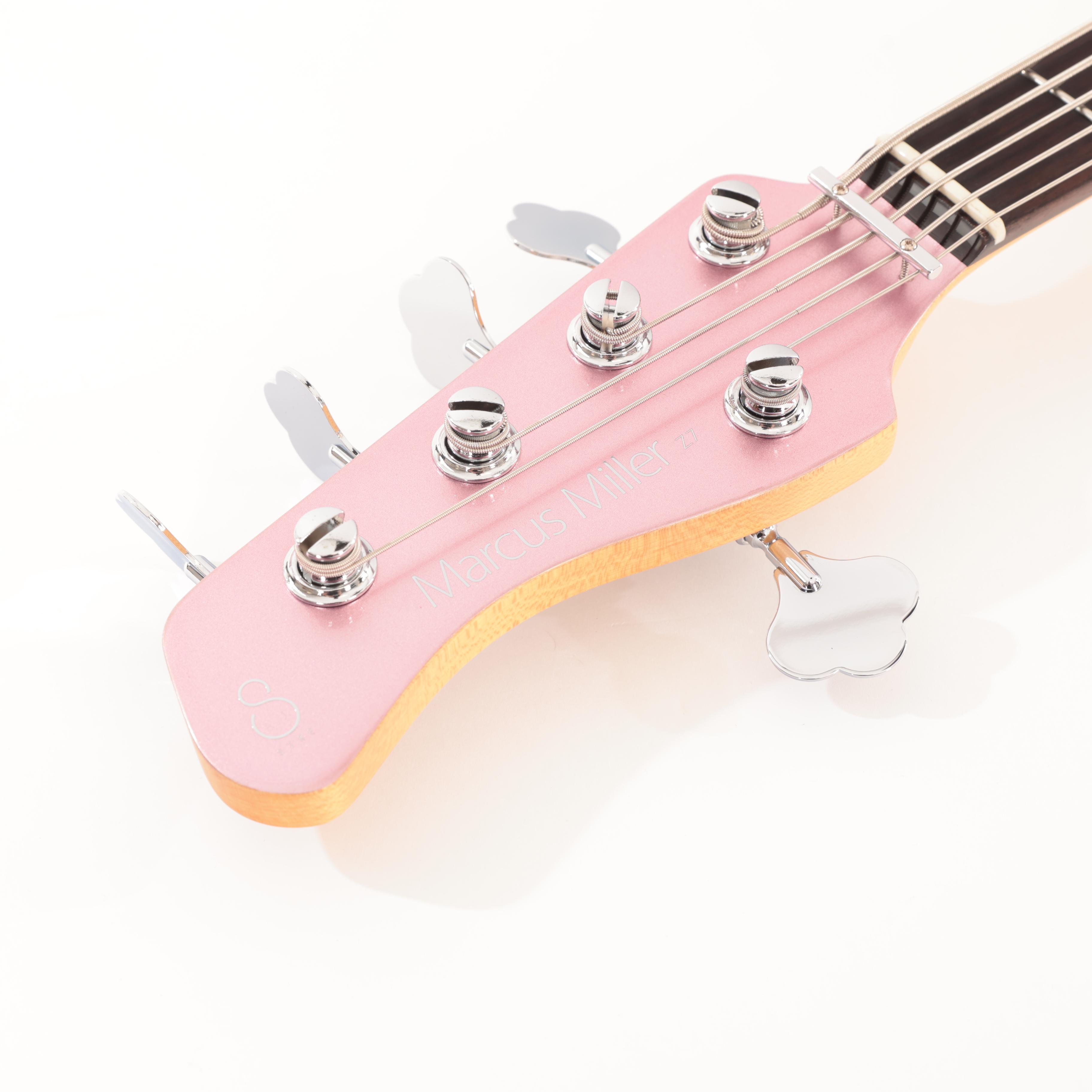 Sire Marcus Miller Z7 Left Handed 5-String Bass Guitar in Burgundy